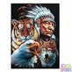 Diamond Painting Indianer