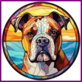 Diamond Painting Amerikanischer Bulldogge