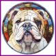 Diamond Painting Englischer Bulldogge