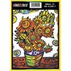 ColorVelvet Velvet Malvorlage klein Nr. 21 mit Markern (21x29cm)