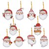 Diamond Painting Kersthangers 06 (10 stuks)