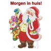Diamond Painting Staande Kerst Lamp 05 (Kerstman)
