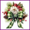 Diamond Painting Kerst Strik