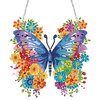 Diamond Painting H&auml;ngendes Ornament Schmetterling 03