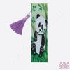 Diamond Painting Lesezeichen Panda