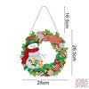 Diamond Painting Weihnachtskranz mit Beleuchtung 006