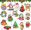 Diamond Painting Schl&uuml;sselanh&auml;nger Set Weihnachten YSK203 (15 St&uuml;ck)