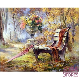 Diamond Painting Bank 40x30cm