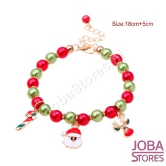 Kerst Armbanden set met bedeltjes