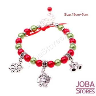 Kerst Armbanden set met bedeltjes