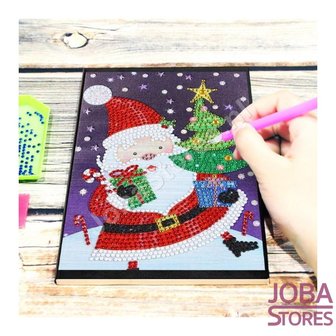 Diamond Painting Notitieboek Kerst 01