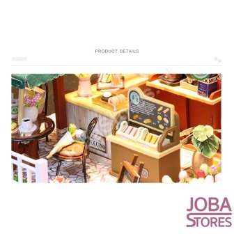 Miniatuur Zelfbouw Huisje &quot;Coffee Time&quot;