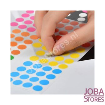 Sticker Fun Sticker Set Dots (6 St&uuml;ck)