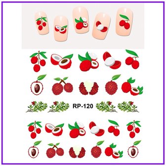Nagelsticker Set Obst (150 Sticker)