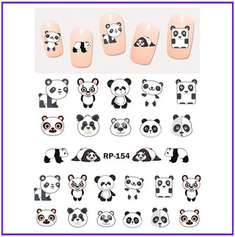 Nagelsticker Set Tiere (150 Sticker)