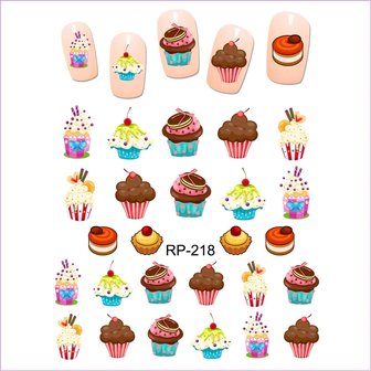 Nagelsticker Set Sweets (150 Sticker)