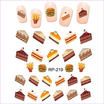 Nagelsticker Set Sweets (150 Sticker)