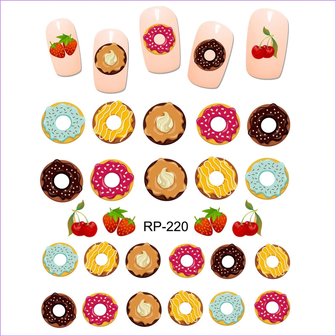 Nagelsticker Set Sweets (150 Sticker)