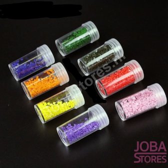 Diamond Painting Lose / Ersatztöpfe für Luxus-Aufbewahrungskoffer (12 Stück)