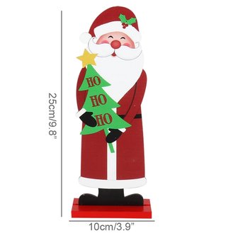 Weihnachtsmann aus Holz 25cm