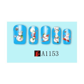 Nagelsticker Set Weihnachten 02 (12 Blatt)