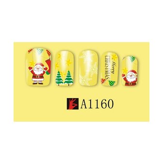 Nagelsticker Set Weihnachten 02 (12 Blatt)