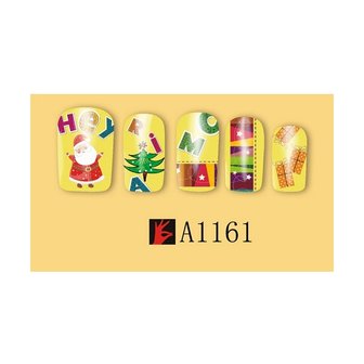 Nagelsticker Set Weihnachten 02 (12 Blatt)