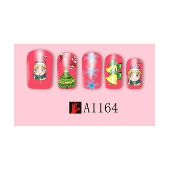 Nagelsticker Set Weihnachten 02 (12 Blatt)