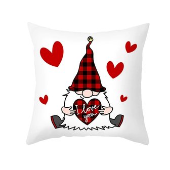 Dekorativer Kissenbezug Gnomes / Gnomes 02 (45cm) - Valentinstag - Muttertag TIPP