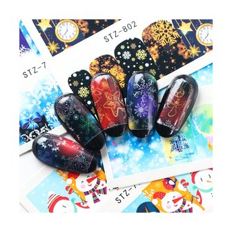 Nagelsticker-Set Weihnachten 04 (30 Blatt)