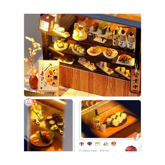 Miniatur-DIY-Haus TD35 Sushi-Shop