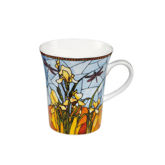 Goebel - Louis Comfort Tiffany | Kaffee-/Teebecher Iris | Tasse - Porzellan - 400ml