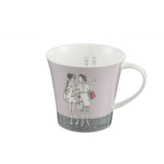 Goebel Ziemlich Beste Freundinnen Becher Barbara Freundlieb Porzellan 350 ml 