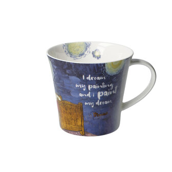 Goebel - Vincent van Gogh | Kaffee-/Teetasse Ich tr&auml;ume mein&hellip; | Tasse - Porzellan - 350ml