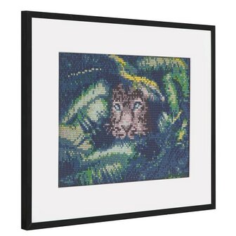 Grafix Diamond Painting Panther 30x40cm - Rund