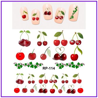 Nagelsticker-Set Fruit 02 (150 Sticker)