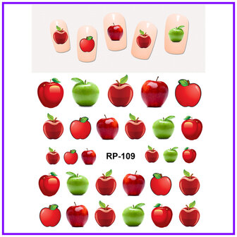 Nagelsticker-Set Fruit 02 (150 Sticker)