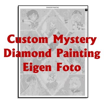 Diamond Painting Eigenes Foto-Mystery (benutzerdefiniert) (vollst&auml;ndig)