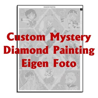 Diamond Painting Eigenes Foto-Mystery (benutzerdefiniert) (vollst&auml;ndig)