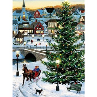 Diamond Painting Kerstboom 04