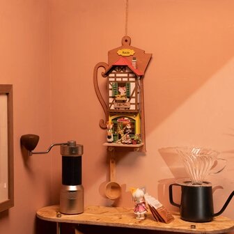 Miniatur-Selbstbauhaus Rolife Lazy Coffee House