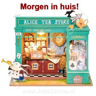 Miniatur-Selbstbauhaus Rolife Alice&#039;s Tea Store