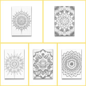 DOT Painting Kleurboek Mandala