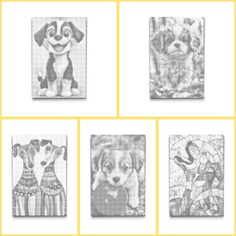 HappyDots DOT Painting Kleurboek Honden
