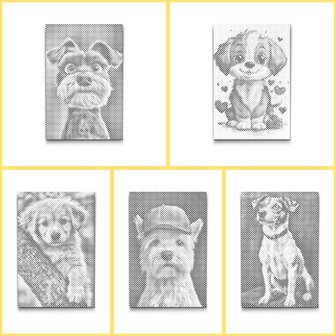 HappyDots DOT Painting Kleurboek Honden