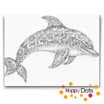 HappyDots DOT Painting Mandala Dieren 01 - 40x50cm