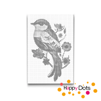 HappyDots DOT Painting Vogels 02 - 40x60cm