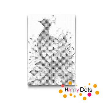 HappyDots DOT Painting Vogels 11 - 40x60cm