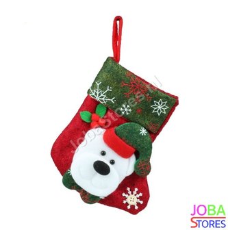 Set Kerst Sokken (4 stuks) 10x16x12cm