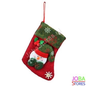 Set Kerst Sokken (4 stuks) 10x16x12cm